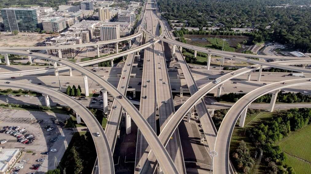Highway Interchange Aerial