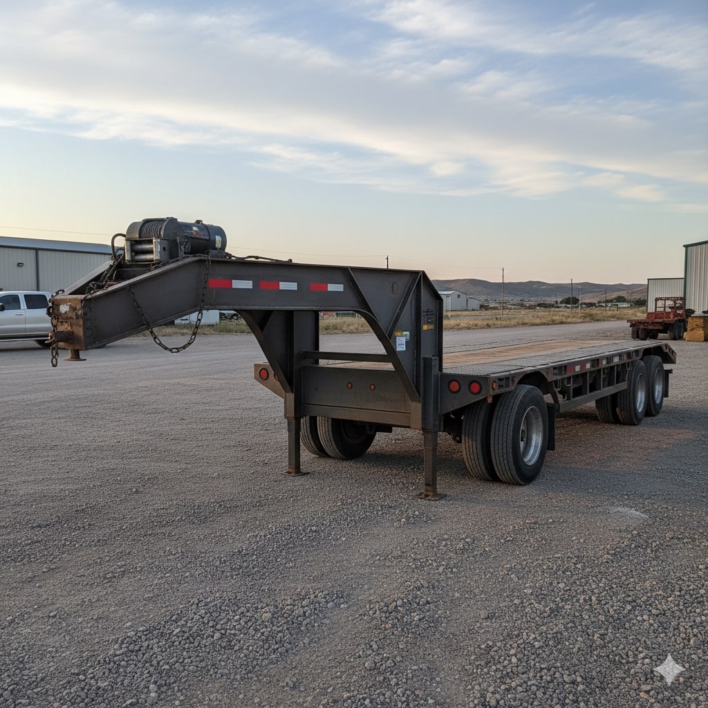 Gooseneck hotshot trailers